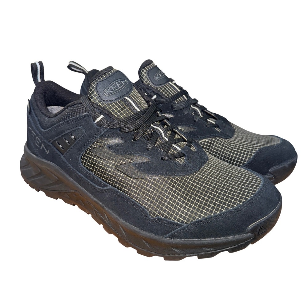 NEW Keen Hightrail EXP Mens 9.5 Waterproof Sneakers Black Magnet Hiking 1030868